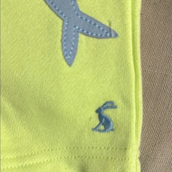 Joules Blue Shark T-Shirt and Yellow Shorts Set - Picture 3 of 7